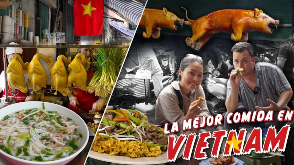 Cómo comer como un local en Vietnam 1 La mejor comida de Vietnam 🇻🇳 Comida callejera en Hanoi, Vietnam