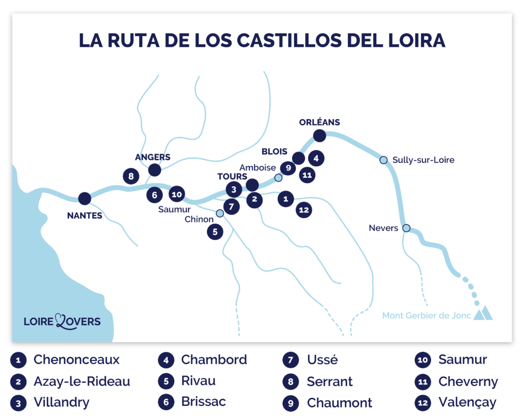 Cómo llegar a los castillos del Loira desde París 1 La Ruta de los castillos del Loira (consejos + fotos)