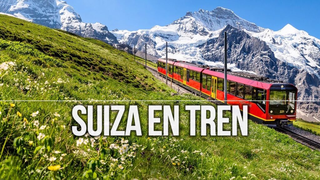 Cómo llegar en tren a los Alpes suizos desde Zúrich 1 SUIZA EN TREN por los alpes desde Basilea por Interlaken y hasta Zurich