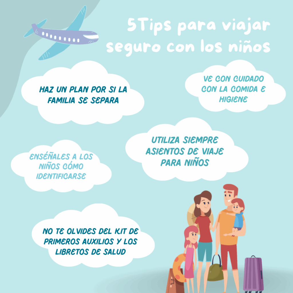 Consejos de viaje para familias con niños pequeños 1 Tips de Verano para Niños