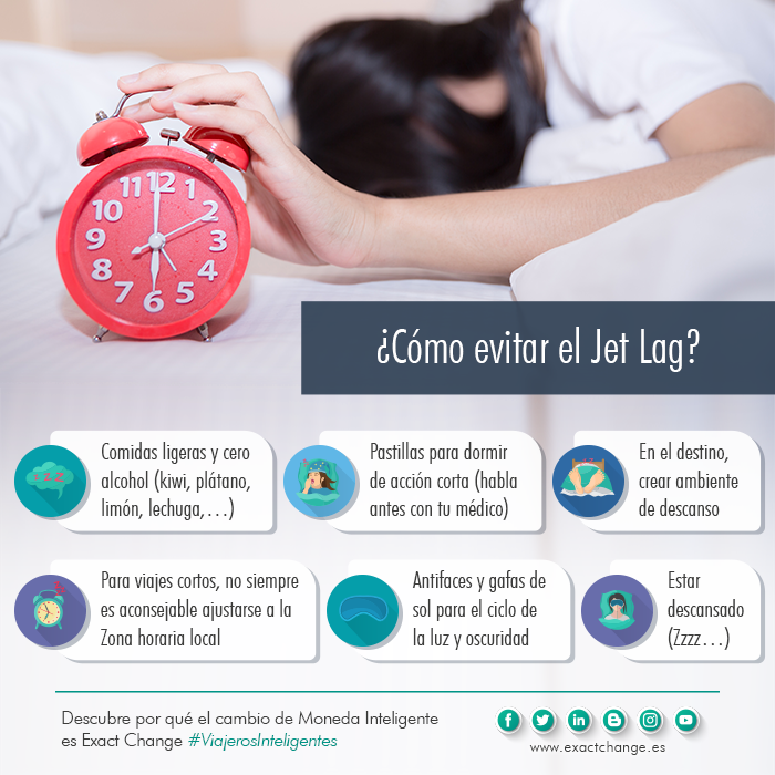 Consejos para evitar el jet lag en vuelos largos 1 El Ministerio de Sanidad dice cómo evitar el Jet Lag