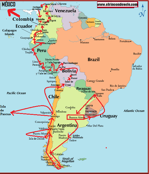 Guía para viajar en colectivo por América Latina 1 Mochilero en América: El viaje