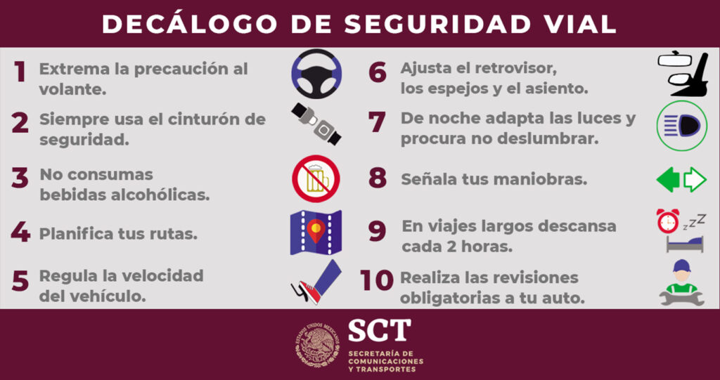 Rutas y recomendaciones 1 10 recomendaciones para tu viaje en carretera | Secretaría de ...