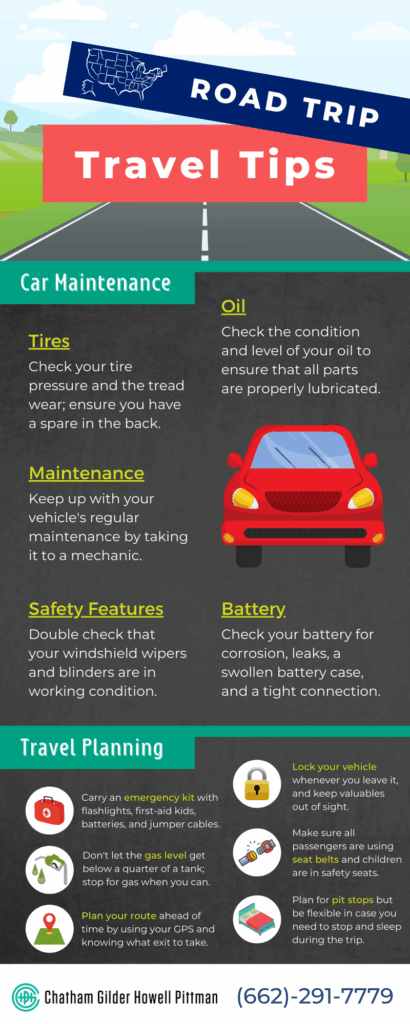 Tips para planear un road trip económico 1 Road Trip Safety Checklist - Travel Tips For A Safe Trip